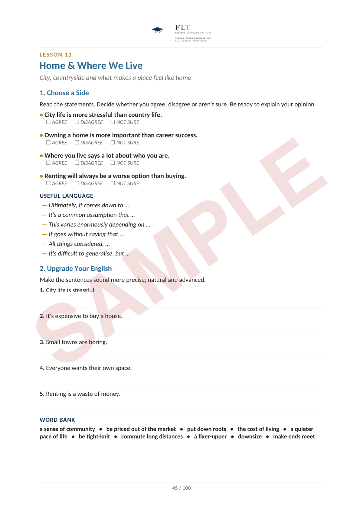 Upgrade Your English (B2/C1)