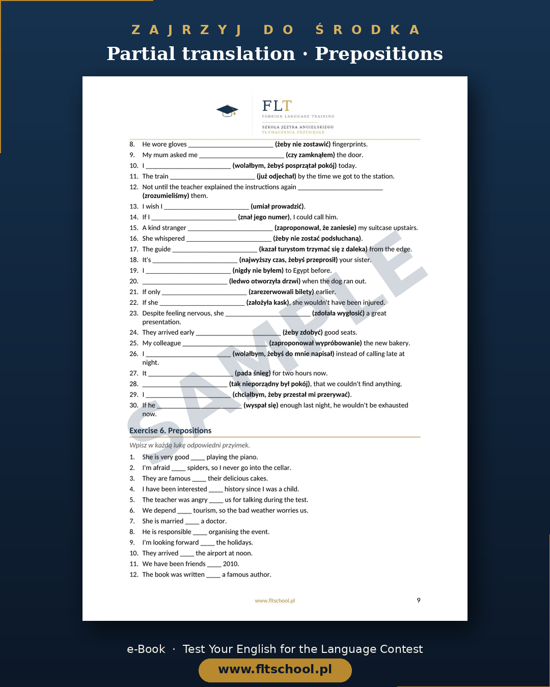 Test Your English - wojewódzki konkurs j. angielski